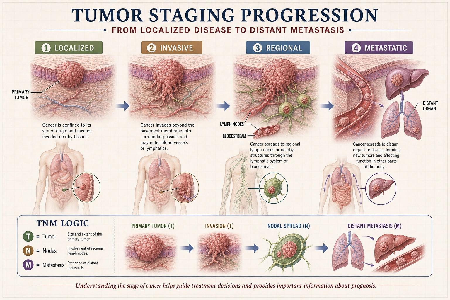 Tumor staging research figure example