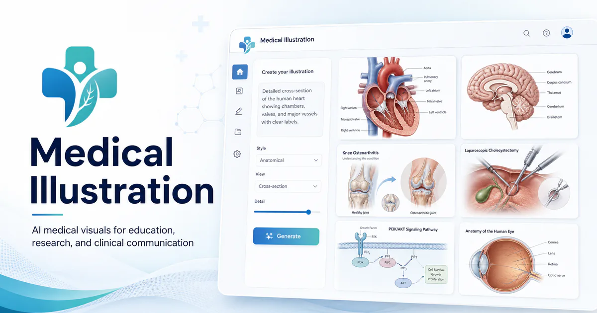 Medical Illustration AI screenshot 1