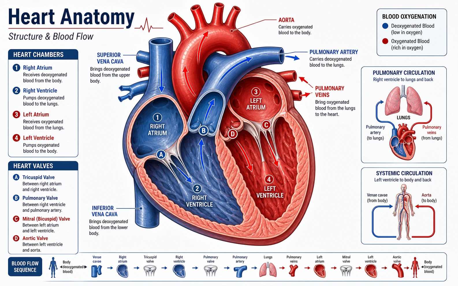 Generatore di diagrammi di anatomia cardiaca