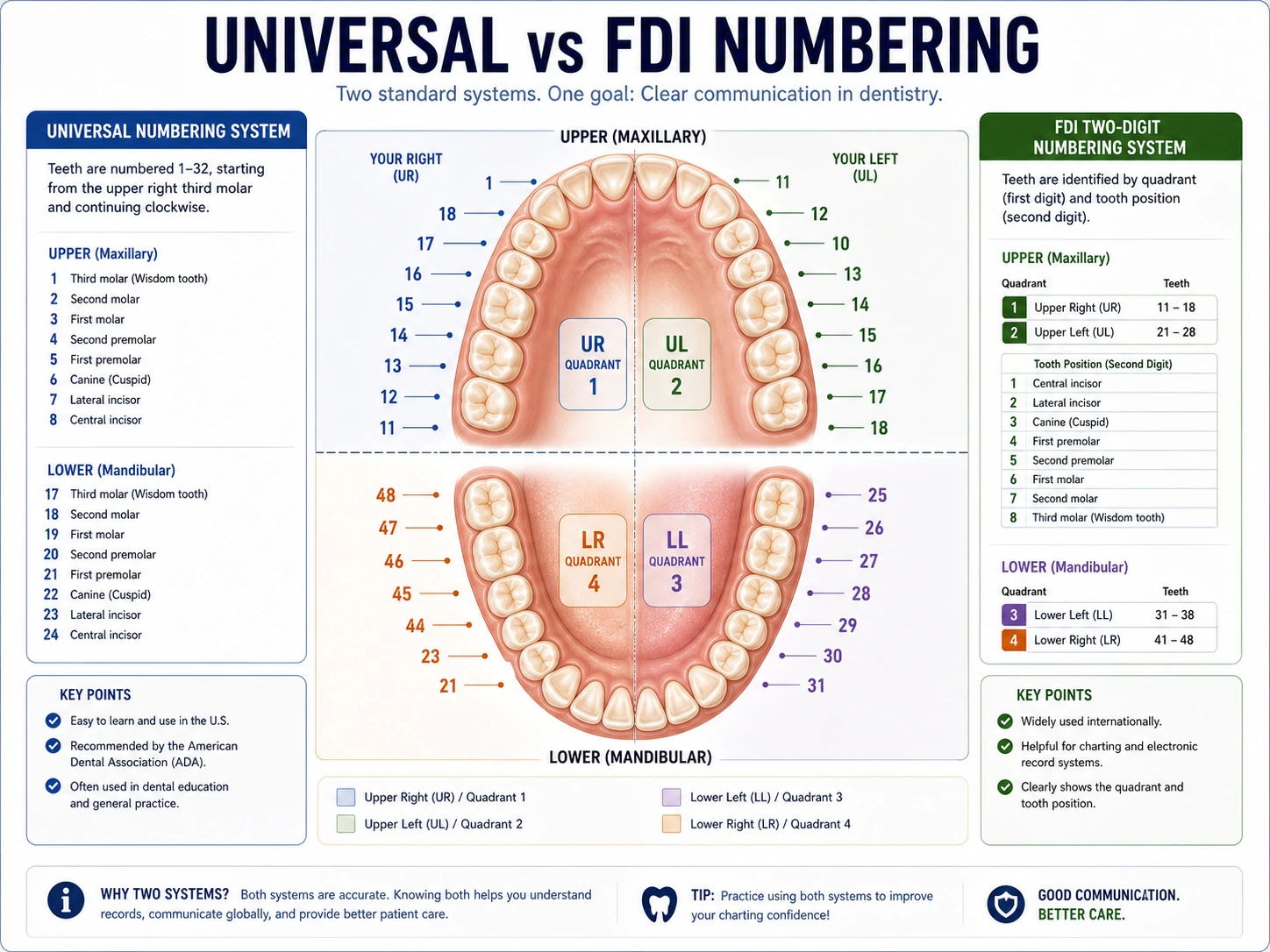 Periodontal structure dental draft