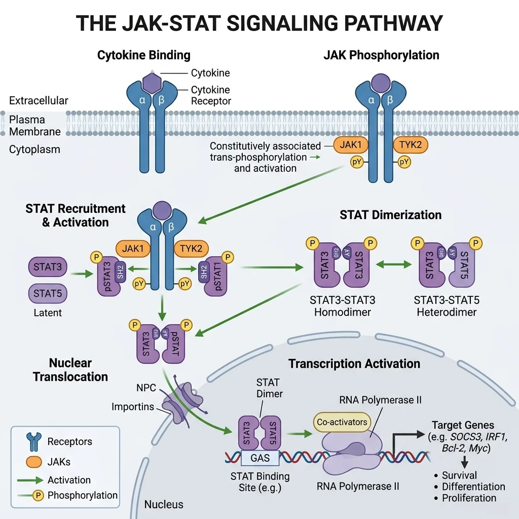 Kinase Phosphorylierungskaskade MAPK Signalweg