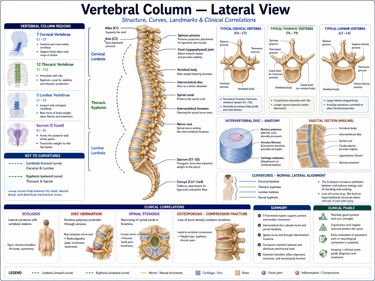 Spine region anatomy draft