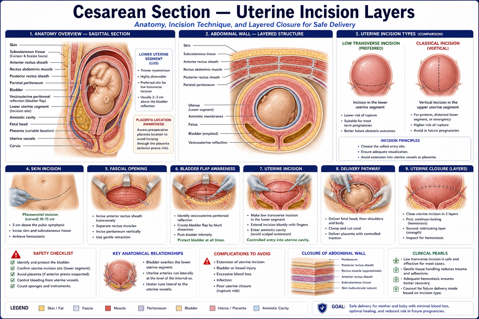 Bozza di illustrazione chirurgica della procedura endoscopica